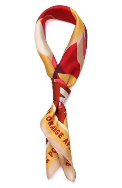 Kate Spade New York Italian Bitter Silk Bandana In Multi