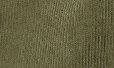 Miles Baby Kids' Stretch Organic Cotton Corduroy Pants In Green