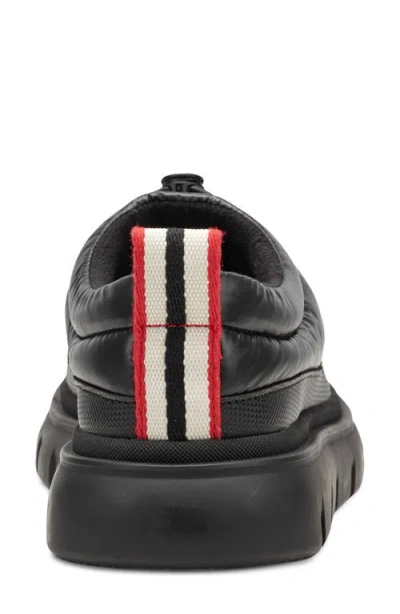 Hunter Madi Platform Puffer Slipper In Black