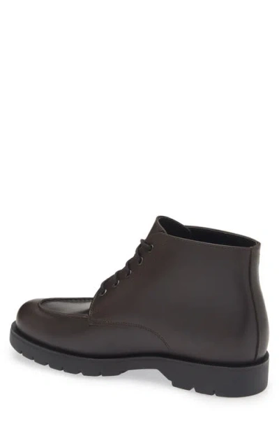 Kleman Oxal Kp Lugged Leather Boot In Brown