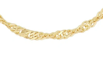 Bony Levy 14k Gold Twisted Chain Necklace In Brown