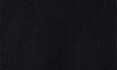 Nn07 Davy 6429 Ribbed Mock Neck Sweater In Black