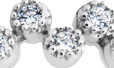 Sterling Forever Cubic Zirconia Band Ring In Metallic