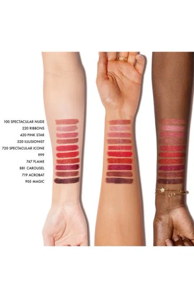 Dior Rouge Forever Limited Edition Liquid Sequin Duo Lipstick In Red