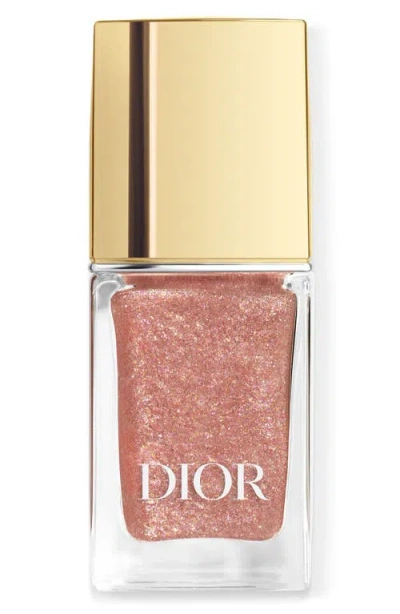 Dior Vernis Nail Polish - Limited Edition - Gold Circus In Pink