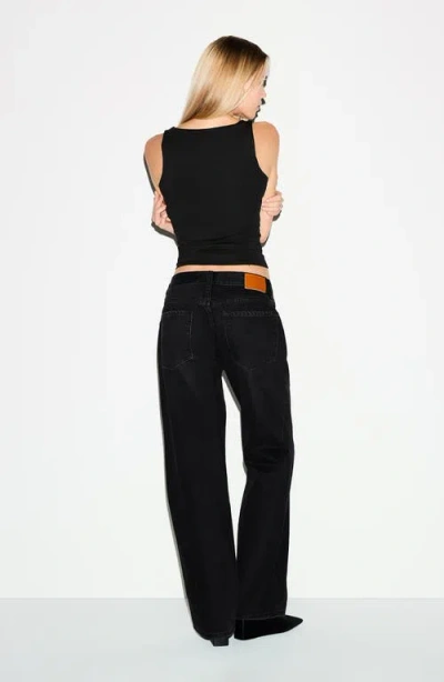 Skims Smooth Layers Square Neck Tank Top In Black