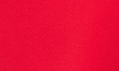 Sachin & Babi Cosette Bow One-shoulder Column Gown In Red