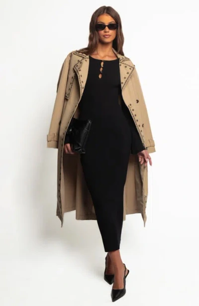 Petal And Pup Petal & Pup Maxwell Knit Maxi Dress In Black