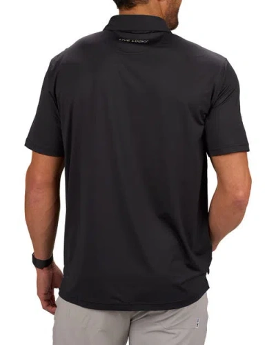 Black Clover Crockett Polo In Black