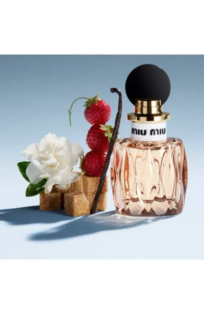 Miu Miu Miutine Eau De Parfum Perfume Gift Set In Transparent