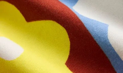 Mini Boden Kids' Long Sleeve Cotton Jersey Dress In Multi