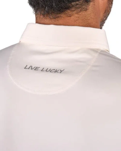 Black Clover Crockett Polo In White