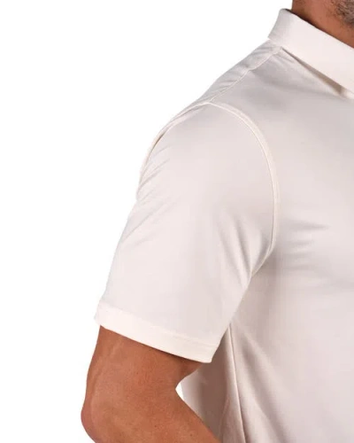 Black Clover Crockett Polo In White