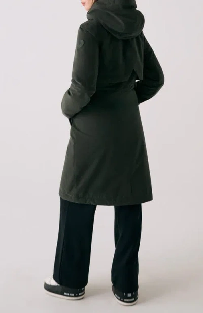 Lole Bristol Water Repellent Insulated Coat In Green