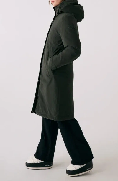 Lole Bristol Water Repellent Insulated Coat In Green