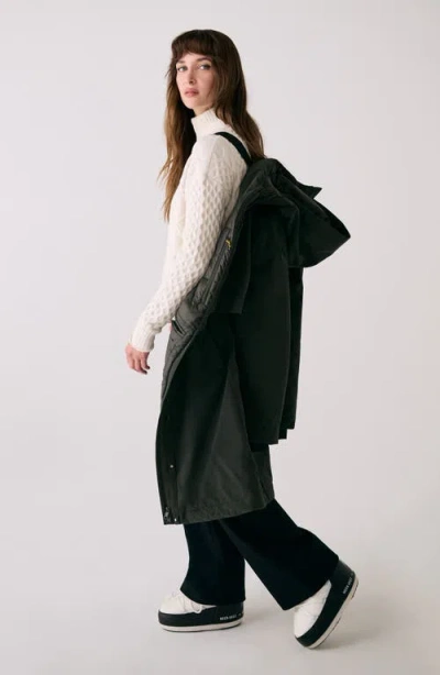 Lole Bristol Water Repellent Insulated Coat In Green