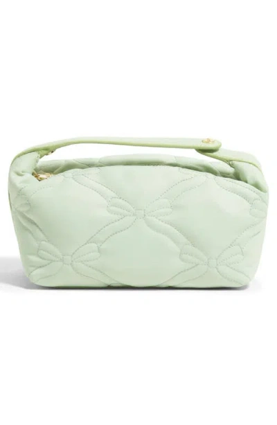 Stoney Clover Lane Top Handle Nylon Toiletry Bag In Green