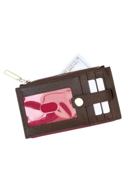 Hammitt 210 West Espresso Pebble Silver Sml In Brown