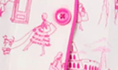 Bedhead Pajamas Printed Long Pajama Set In Pink