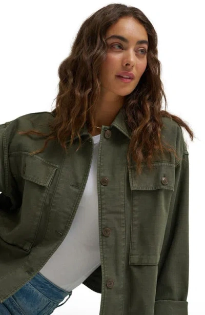 Lee Utility Overshirt In Green