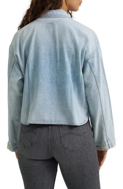 Lee Utility Overshirt In Blue