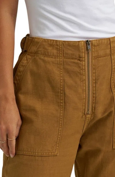 Lee Slouchy Utility Cotton Blend Pants In Glazed Ginger