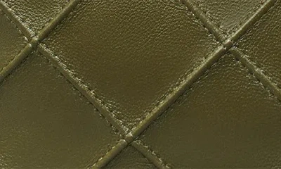 Tory Burch Fleming Soft Leather Crossbody Bag In Green