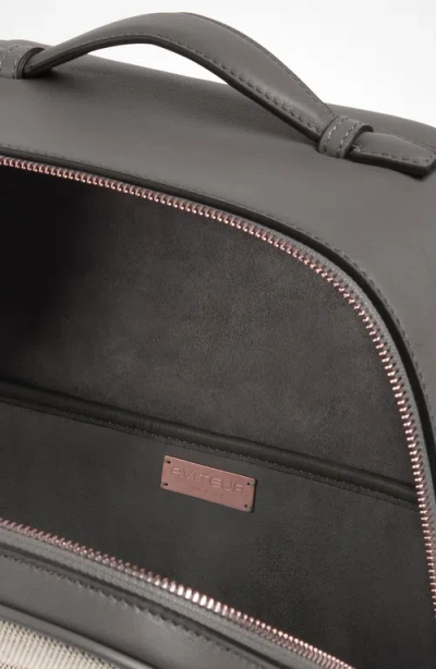 Aviteur Cristallo Mini Backpack In Gray