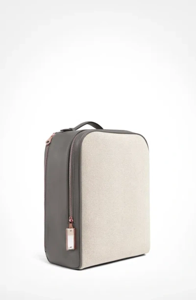 Aviteur Cristallo Mini Backpack In Gray