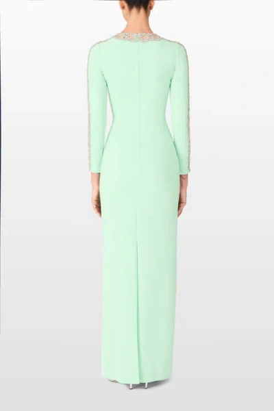 Jenny Packham Penny Gown In Green