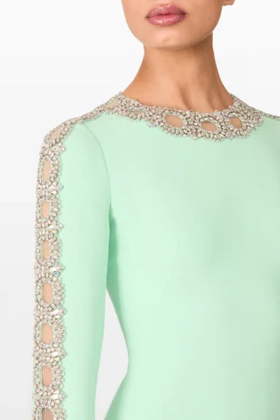 Jenny Packham Penny Gown In Green