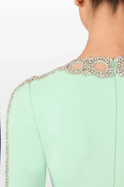 Jenny Packham Penny Gown In Green