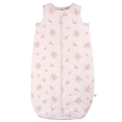 Just Born Pink Sleeveless Wearable Blanket In Pink