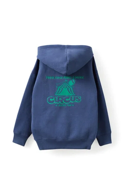 Cotton On Kids Kid's Sammy Oversize Hoodie In Blue
