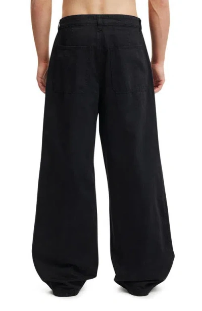 Cotton On Super Baggy Pant In Black