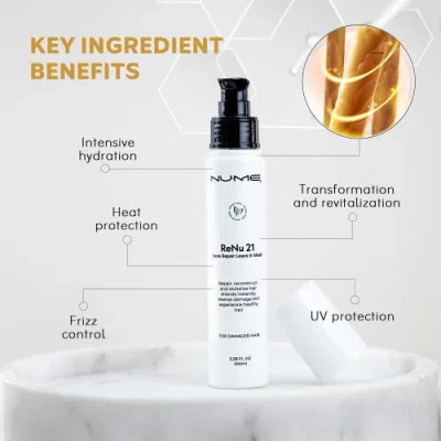 Nume Restore Scalp Serum + Leave-in Mask In White