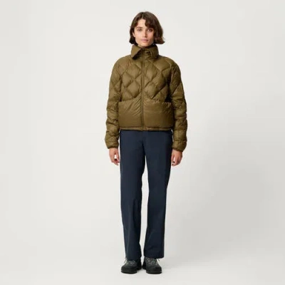 Hikerkind Packable Puffer Jacket In Green