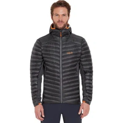 Rab Cirrus Flex Hooded Jacket In Black