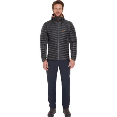 Rab Cirrus Flex Hooded Jacket In Black