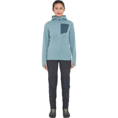 Rab Superflux Full-zip Hooded Jacket In Blue