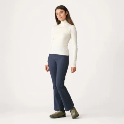 Hikerkind Ribbed Merino Turtleneck 02 In White