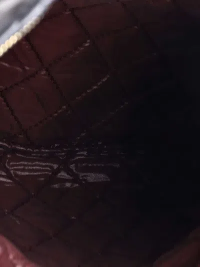 Pre-owned Chanel Beauty Cc Quilted Lambskin Clutch Bag In Black