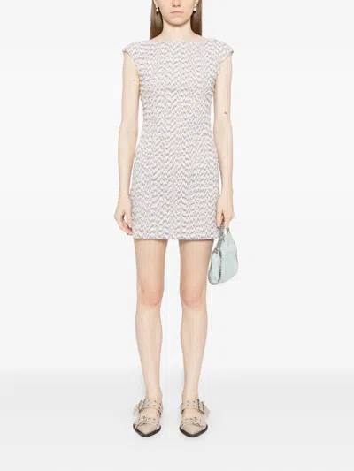 Reformation Soleil Dress In Gray