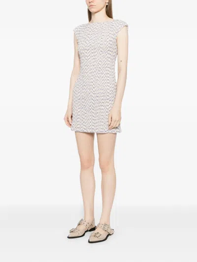 Reformation Soleil Dress In Gray