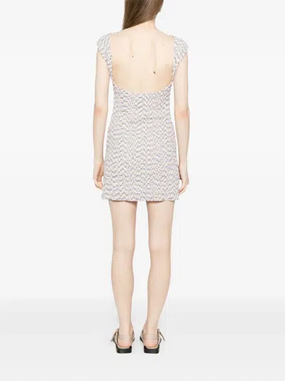 Reformation Soleil Dress In Gray