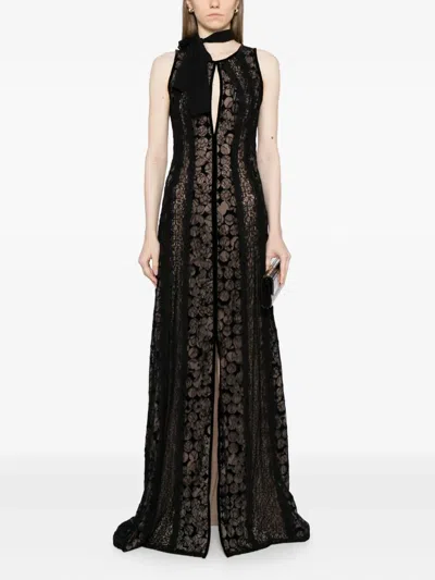 Saiid Kobeisy Lace Grown In Black