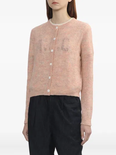 Apc Button-down Cardigan In Brown