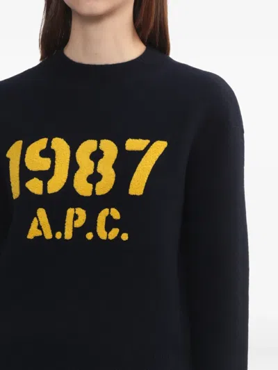 Apc 1987 Sweater In Black