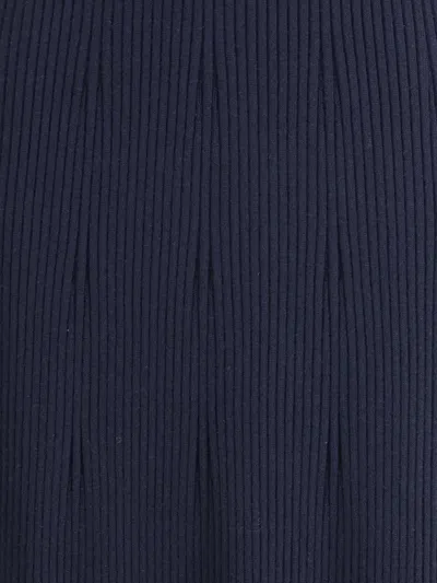 Sa Su Phi Ribbed Cashmere Silk Sleeveless Long Dress In Black