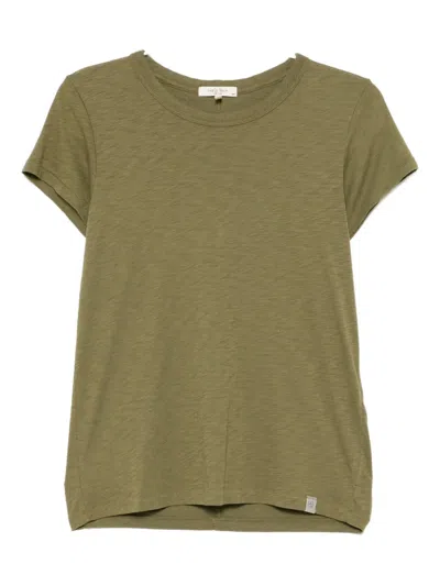 Rag & Bone Slub T-shirt In Green
